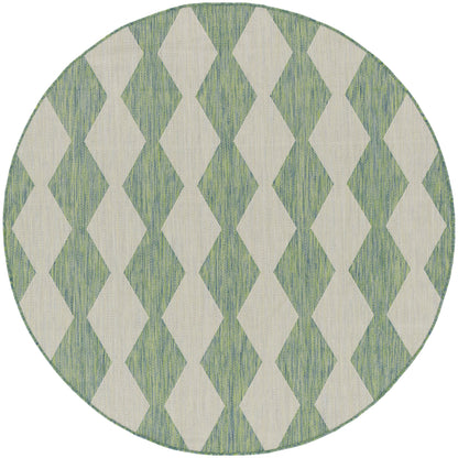 Tapis géométrique d'intérieur/extérieur Nourison Positano