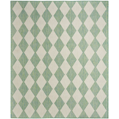 Tapis géométrique d'intérieur/extérieur Nourison Positano