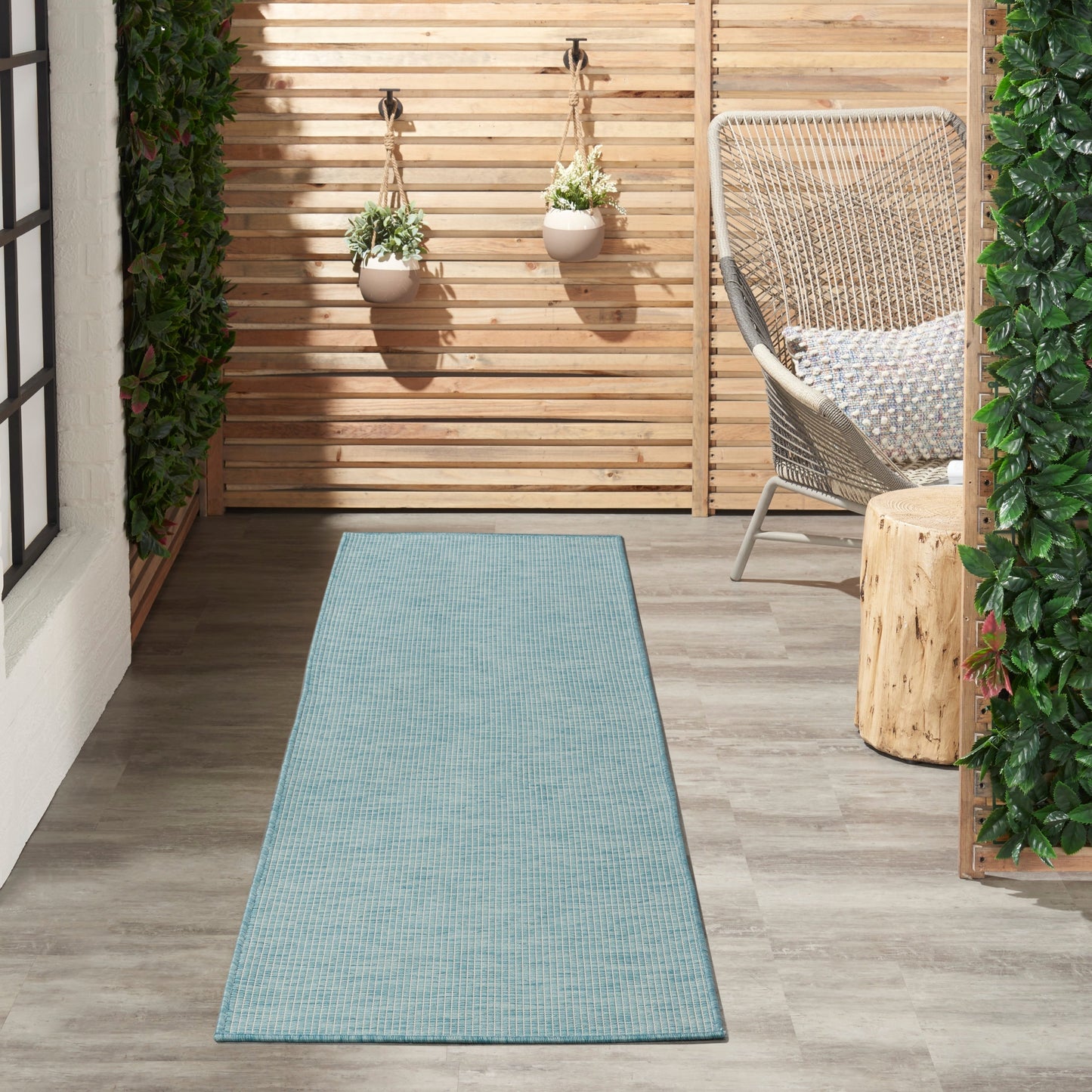 Tapis d'intérieur/extérieur moderne et décontracté Nourison Positano