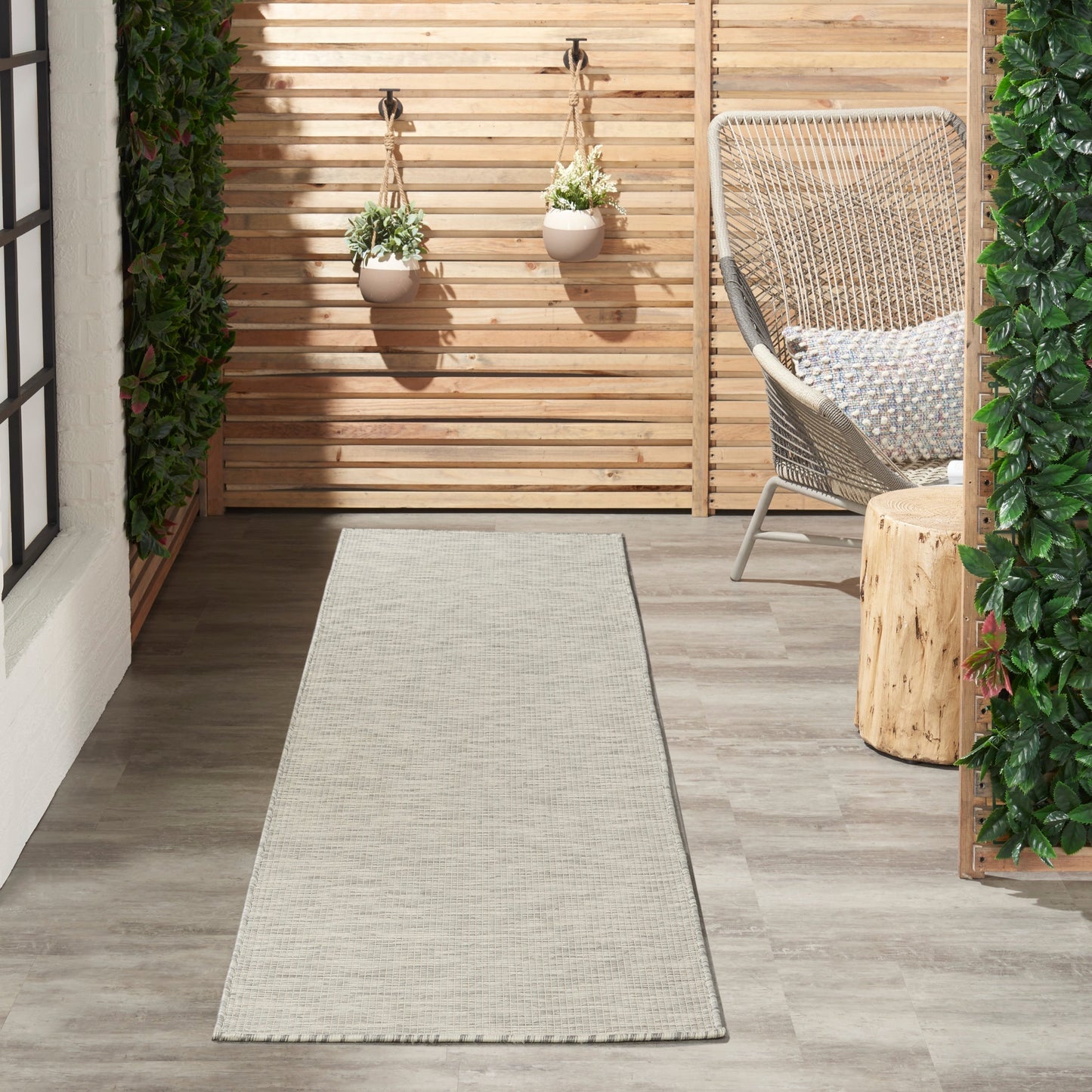 Tapis d'intérieur/extérieur moderne et décontracté Nourison Positano