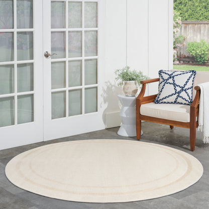 Tapis d'intérieur/extérieur uni Nourison Sandy
