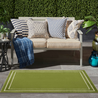 Tapis d'intérieur/extérieur uni Nourison Sandy