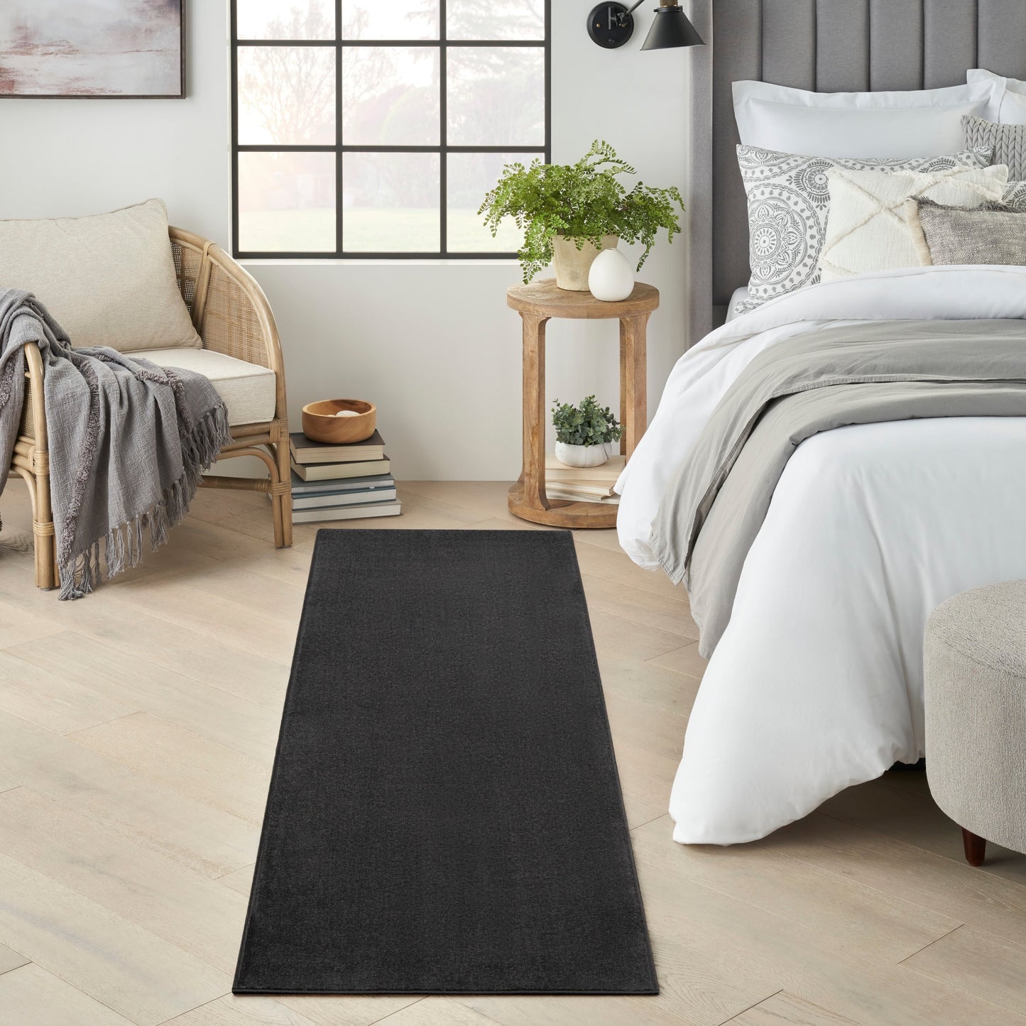 Tapis d'intérieur/extérieur moderne et solide Nourison