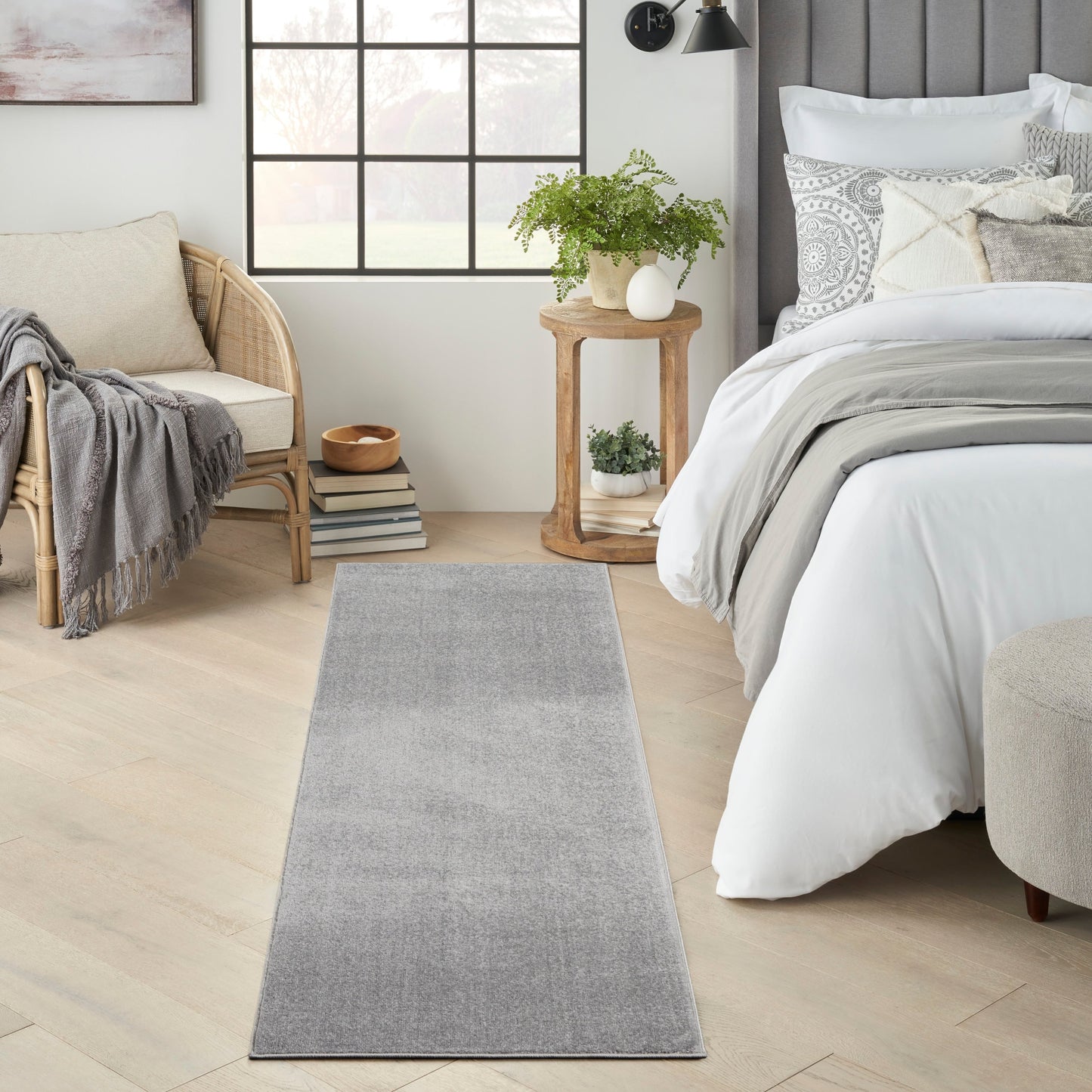 Tapis d'intérieur/extérieur moderne et solide Nourison