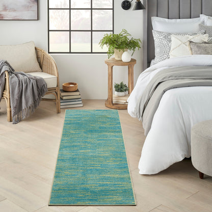 Tapis d'intérieur/extérieur moderne et solide Nourison