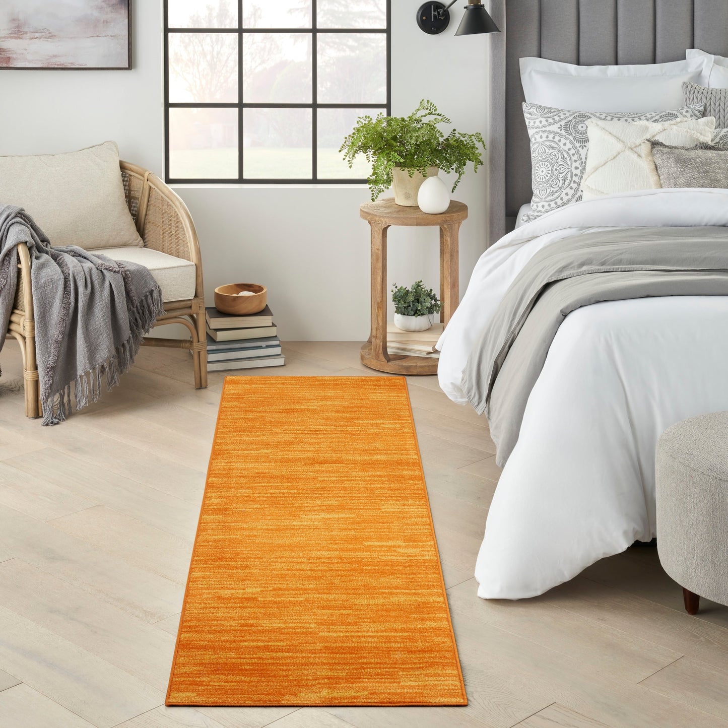 Tapis d'intérieur/extérieur moderne et solide Nourison