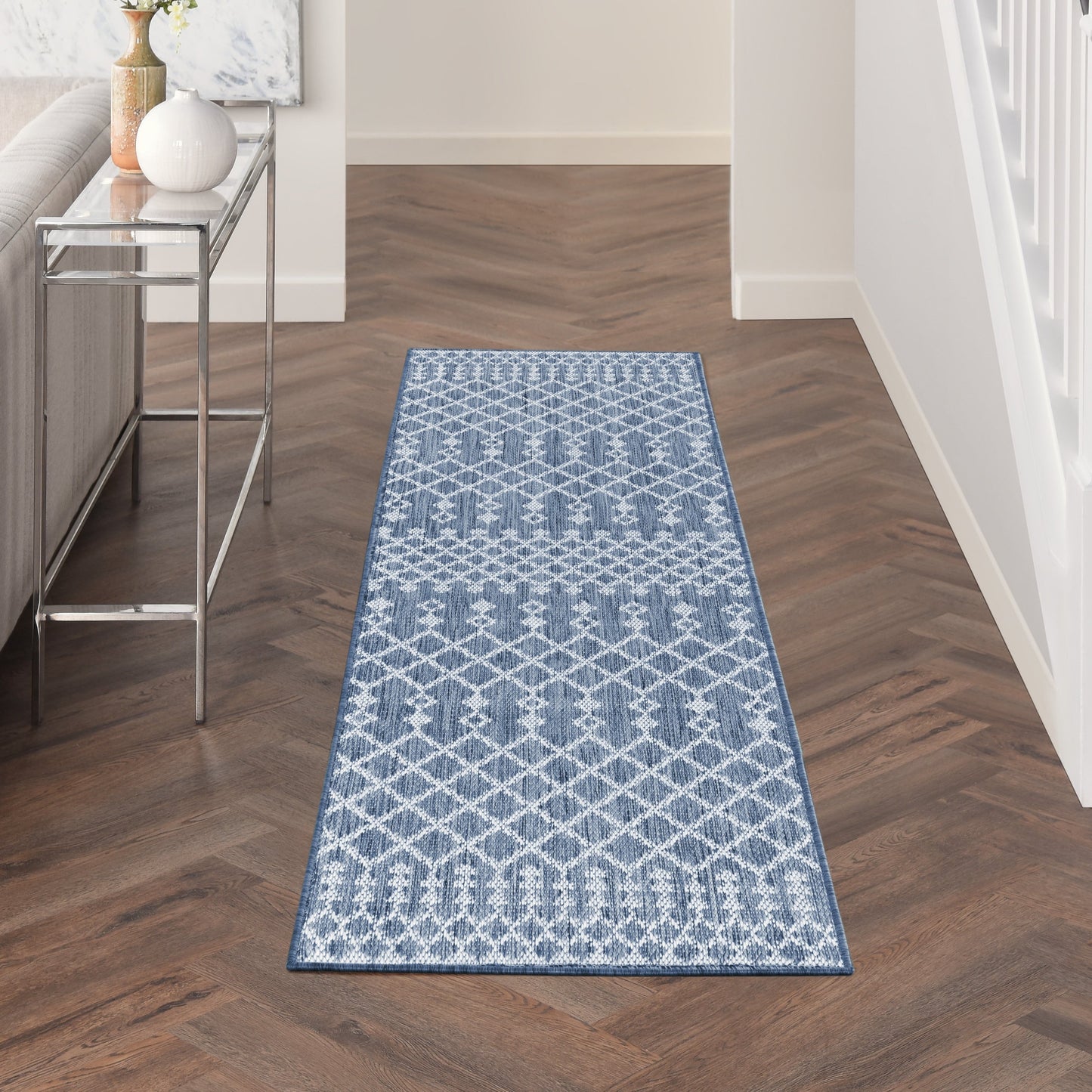 Tapis marocain d'intérieur/extérieur Nourison Selerno.