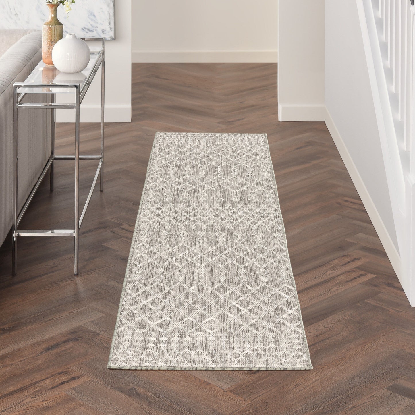 Tapis marocain d'intérieur/extérieur Nourison Selerno.