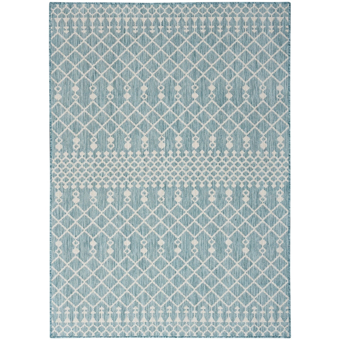 Tapis marocain d'intérieur/extérieur Nourison Selerno.