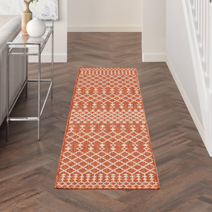 Tapis marocain d'intérieur/extérieur Nourison Selerno.