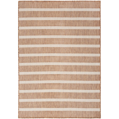 Tapis rayé intérieur/extérieur Nourison Selerno.