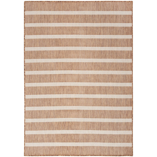 Tapis rayé intérieur/extérieur Nourison Selerno.