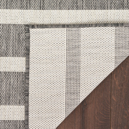 Tapis rayé intérieur/extérieur Nourison Selerno.