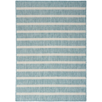 Tapis rayé intérieur/extérieur Nourison Selerno.