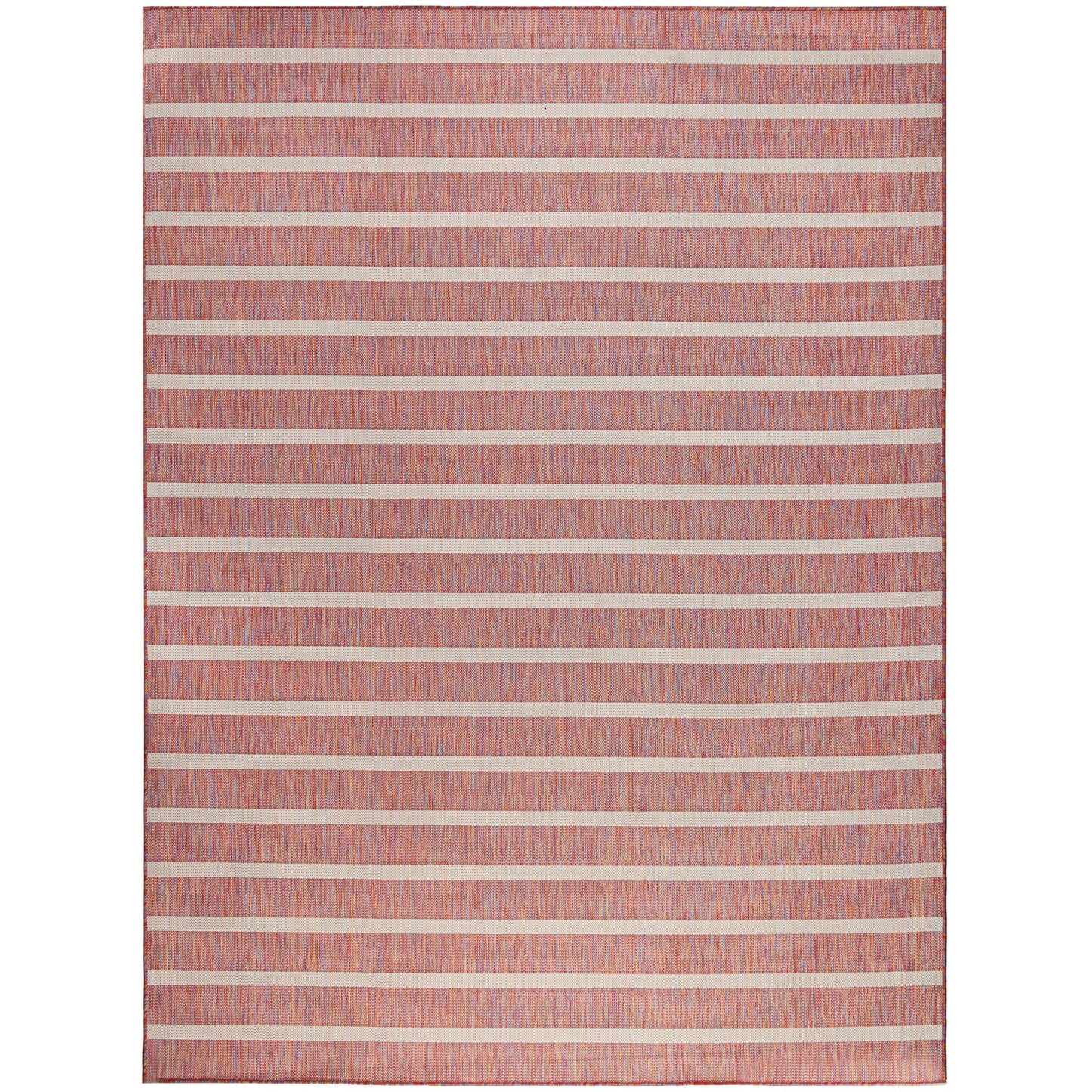 Tapis rayé intérieur/extérieur Nourison Selerno.