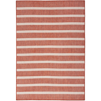 Tapis rayé intérieur/extérieur Nourison Selerno.