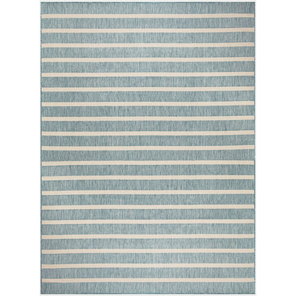 Tapis rayé intérieur/extérieur Nourison Selerno.