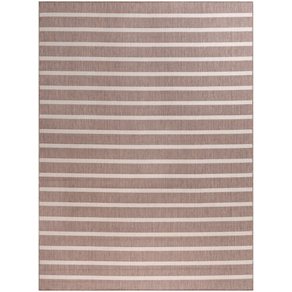 Tapis rayé intérieur/extérieur Nourison Selerno.