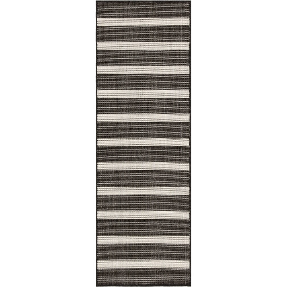 Tapis rayé intérieur/extérieur Nourison Selerno.
