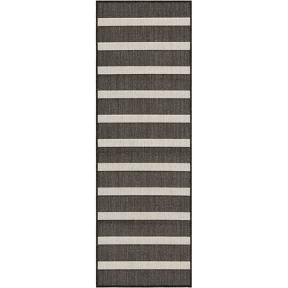 Tapis rayé intérieur/extérieur Nourison Selerno.