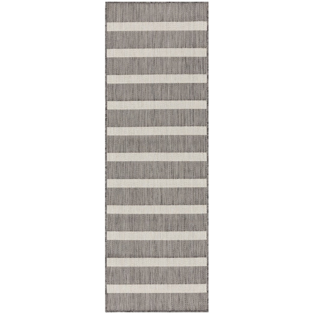 Tapis rayé intérieur/extérieur Nourison Selerno.