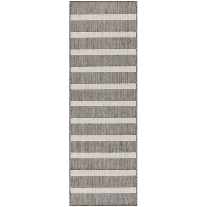 Tapis rayé intérieur/extérieur Nourison Selerno.