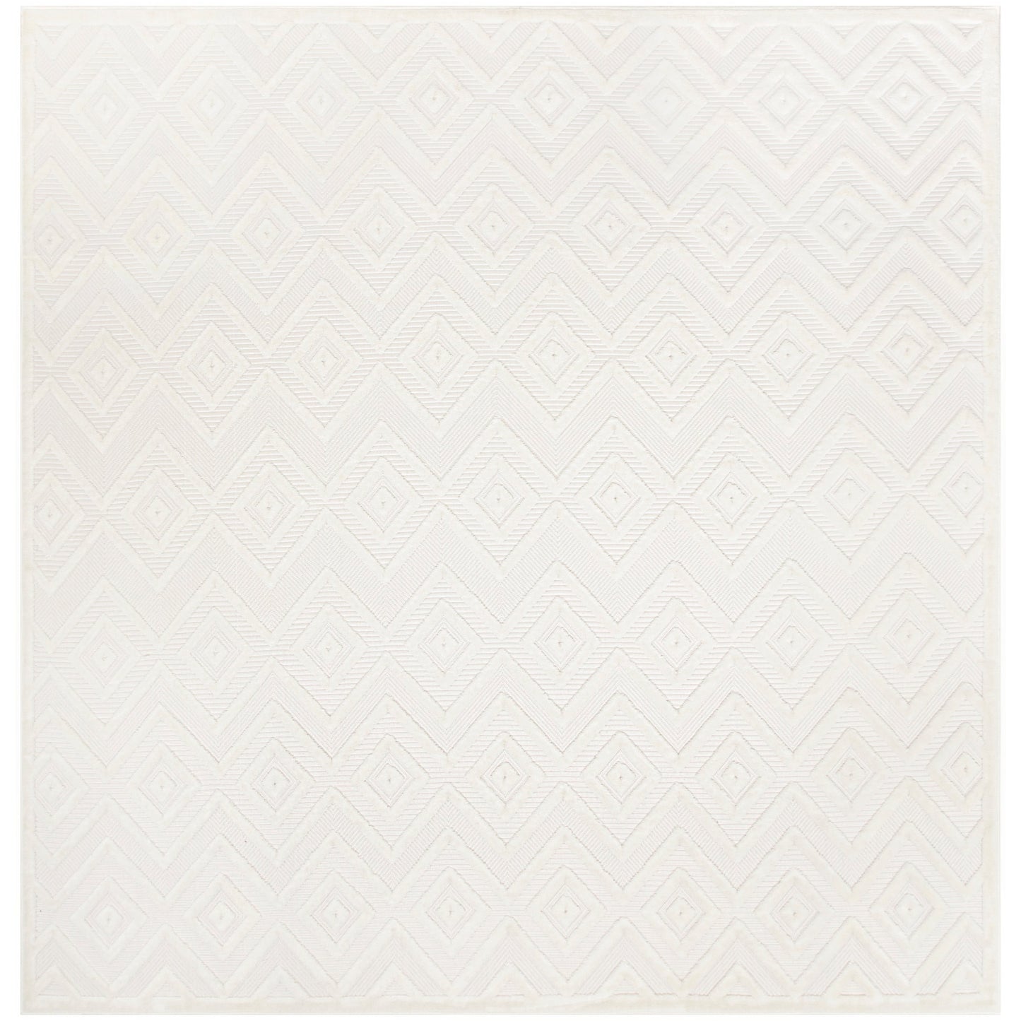 Tapis géométrique polyvalent à tissage plat pour intérieur/extérieur Nourison