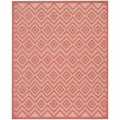 Tapis géométrique polyvalent à tissage plat pour intérieur/extérieur Nourison