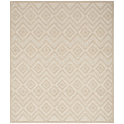 Tapis géométrique polyvalent à tissage plat pour intérieur/extérieur Nourison