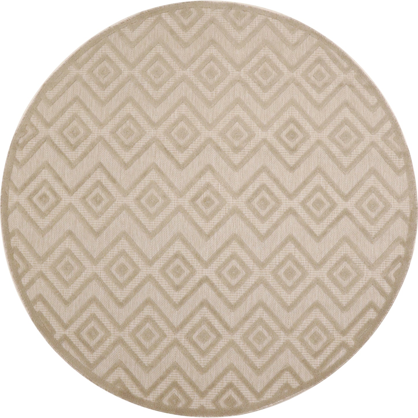 Tapis géométrique polyvalent à tissage plat pour intérieur/extérieur Nourison