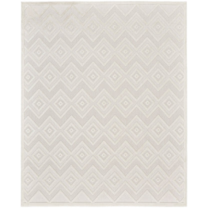 Tapis géométrique polyvalent à tissage plat pour intérieur/extérieur Nourison