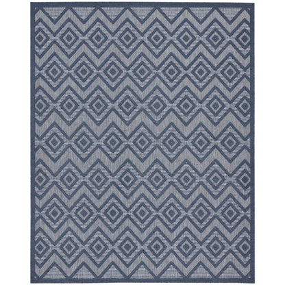 Tapis géométrique polyvalent à tissage plat pour intérieur/extérieur Nourison