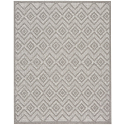 Tapis géométrique polyvalent à tissage plat pour intérieur/extérieur Nourison