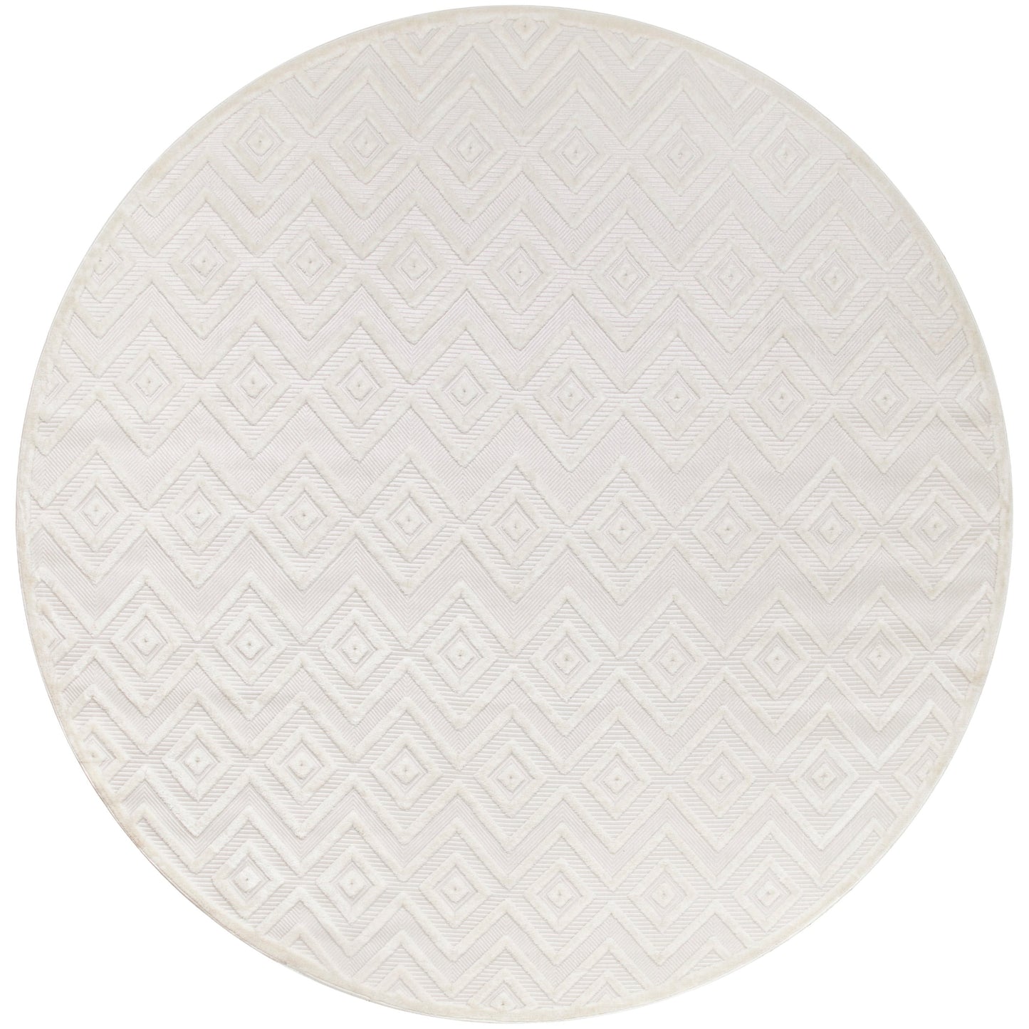 Tapis géométrique polyvalent à tissage plat pour intérieur/extérieur Nourison