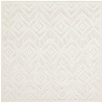 Tapis géométrique polyvalent à tissage plat pour intérieur/extérieur Nourison