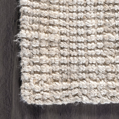 Tapis de ferme en jute massif Nuloom Ashli