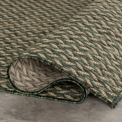 Tapis d'intérieur/extérieur à chevrons Nuloom Camryn