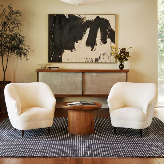 Tapis en laine à carreaux Nuloom Melrose