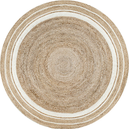 Tapis côtier en jute tressé Nuloom Rikki