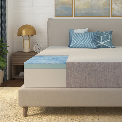 Matelas Select Luxury 12 pouces en mousse à mémoire de forme gel mi-ferme
