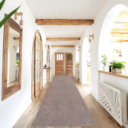 Tapis de couloir extérieur/intérieur sur mesure de 36'' de large x votre choix de longueur avec support en PVC antidérapant