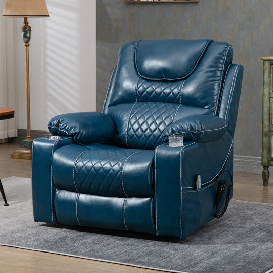 Upgraded Flagship Dual Motor Independent Control Oversized 180° Lay Flat Power Lift Recliner Chair