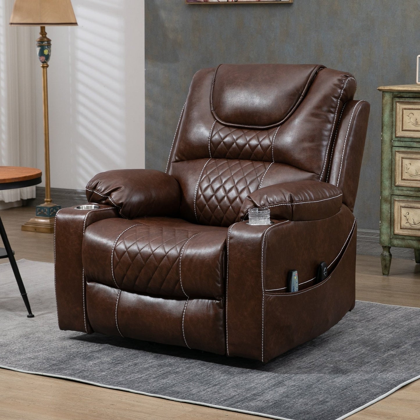 Oversized Electric Recliner Chair Elderly Power Lift Chair, 400 lbs.