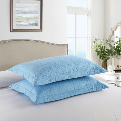 Housse de coussin brodée Porch &amp; Den Manor (lot de 2)