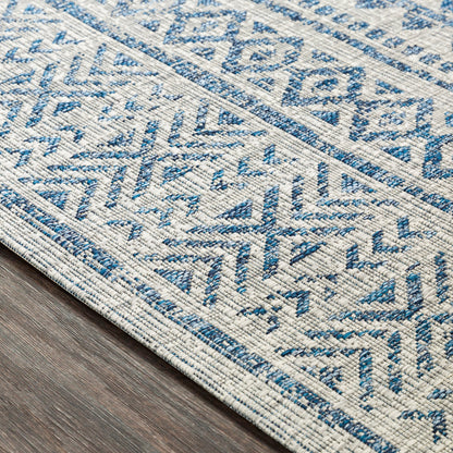 Tapis d'intérieur/extérieur vintage Livabliss Powlett de style sud-ouest