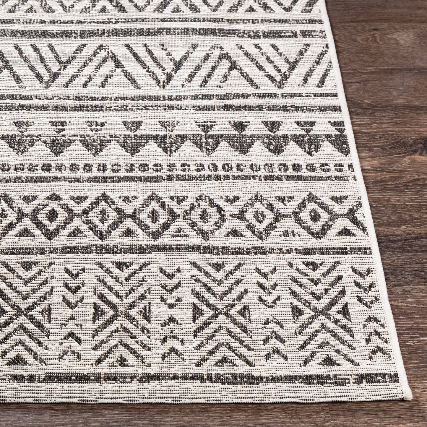 Tapis d'intérieur/extérieur vintage Livabliss Powlett de style sud-ouest