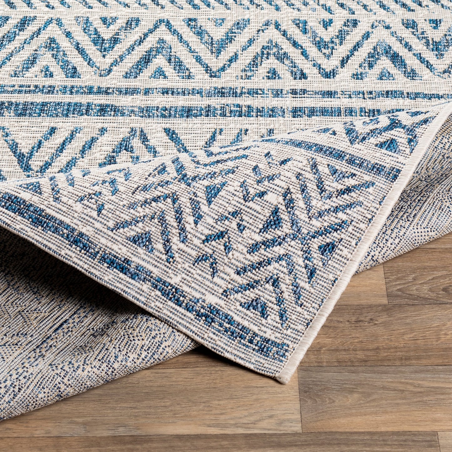 Tapis d'intérieur/extérieur vintage Livabliss Powlett de style sud-ouest