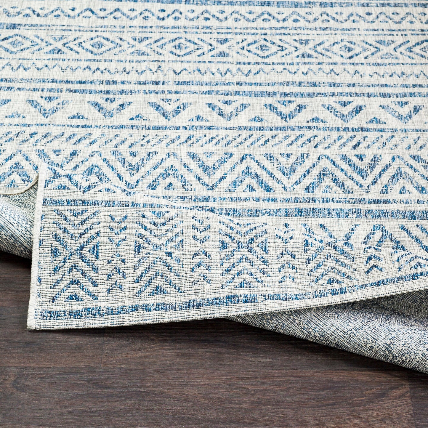 Tapis d'intérieur/extérieur vintage Livabliss Powlett de style sud-ouest