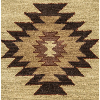 Tapis en laine touffeté à la main Alora Decor Ryder Southwestern