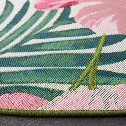 Tapis de jardin imperméable d'intérieur/extérieur tropical SAFAVIEH Barbados Agustina